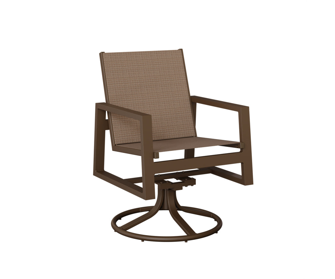 Vida Sling Chaise Lounge With Arms