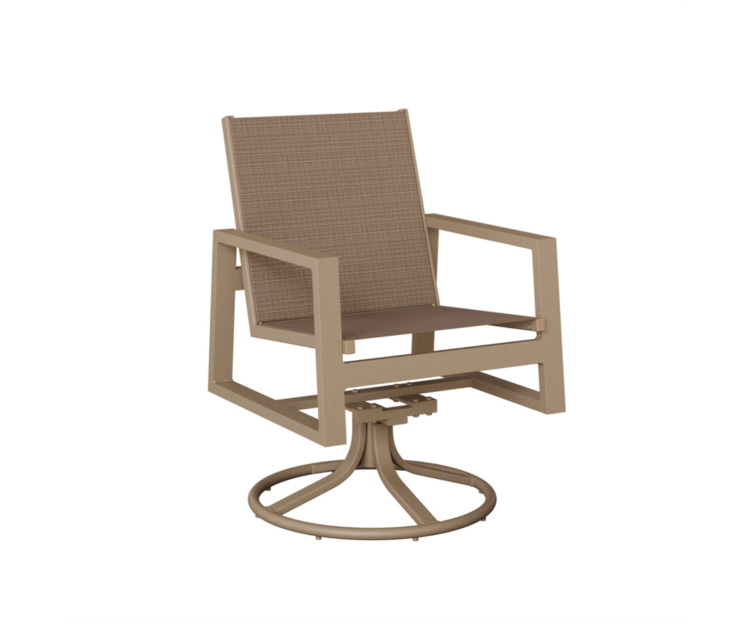 Vida Sling Chaise Lounge With Arms