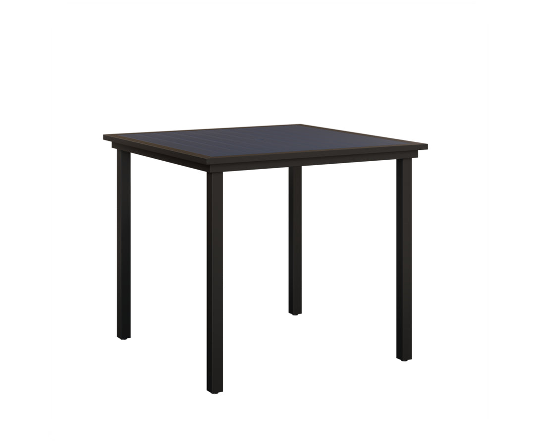 Vida 44" Square Poly Bar Table