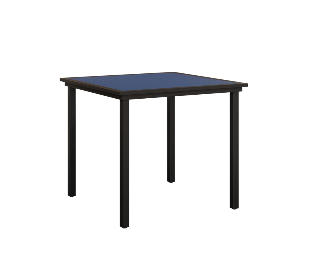 Vida 44" Square Poly Bar Table