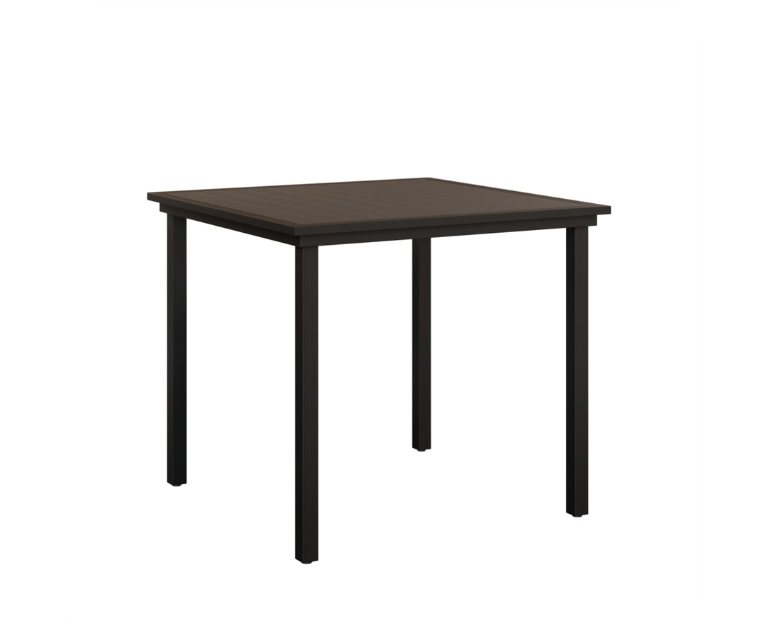 Vida 44" Square Poly Bar Table