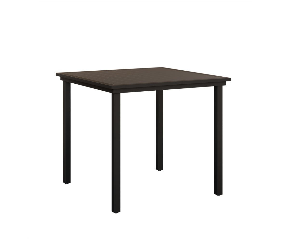 Vida 44" Square Poly Bar Table