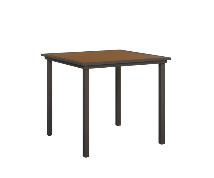 Vida 44" Square Poly Bar Table