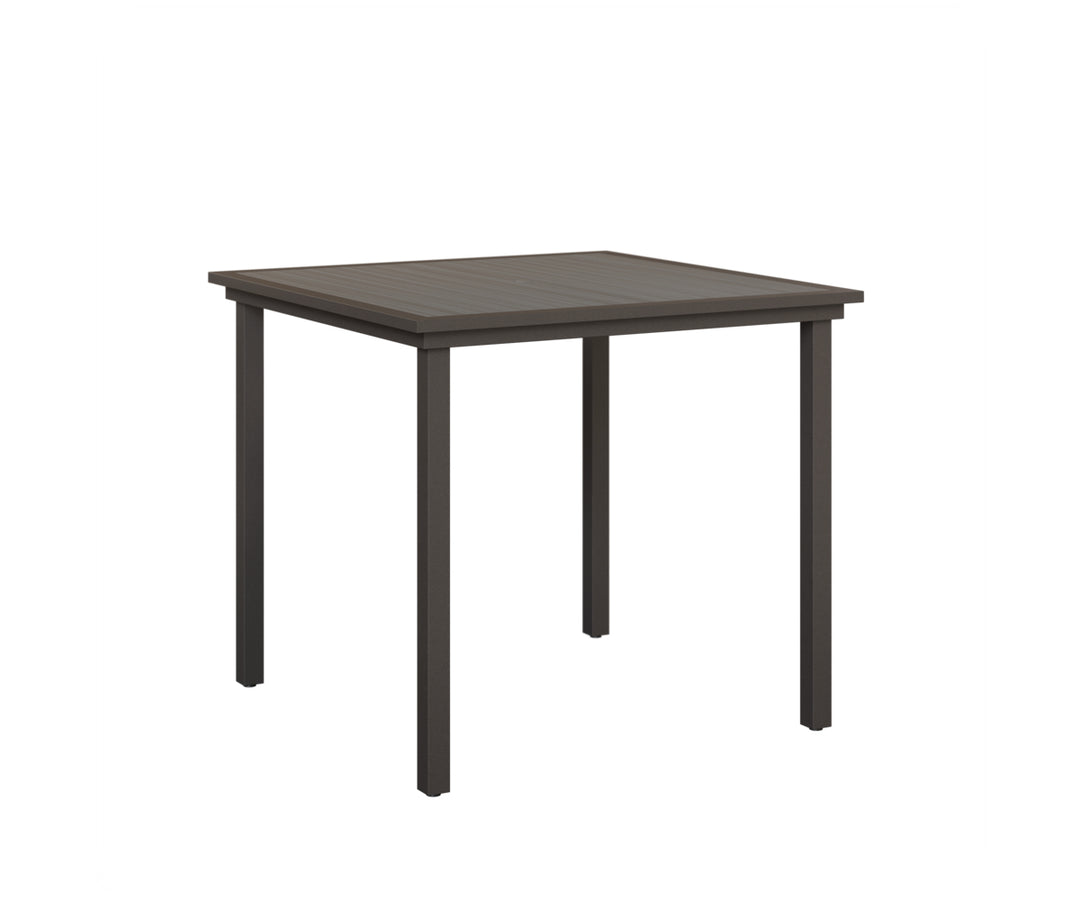 Vida 44" Square Poly Bar Table