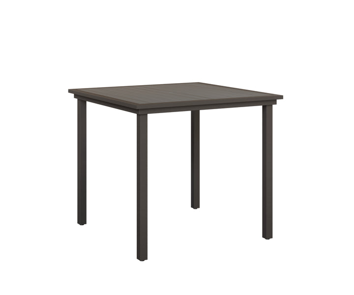 Vida 44" Square Poly Bar Table