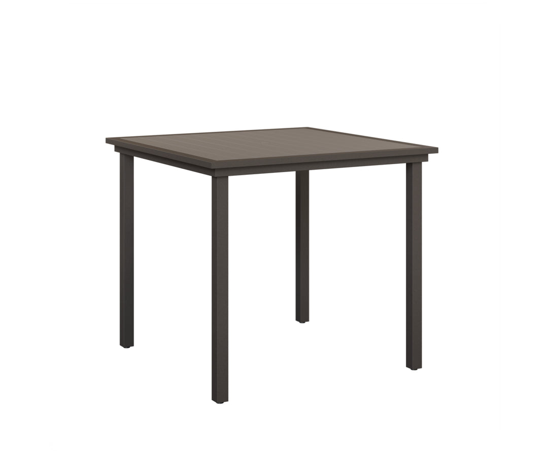 Vida 44" Square Poly Bar Table