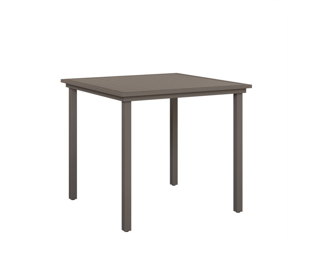 Vida 44" Square Poly Bar Table