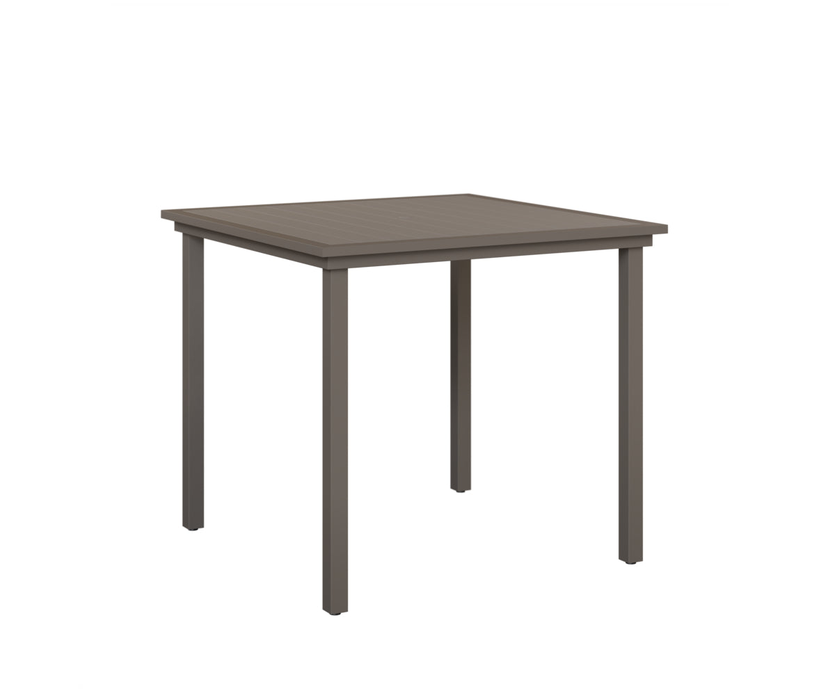 Vida 44" Square Poly Bar Table
