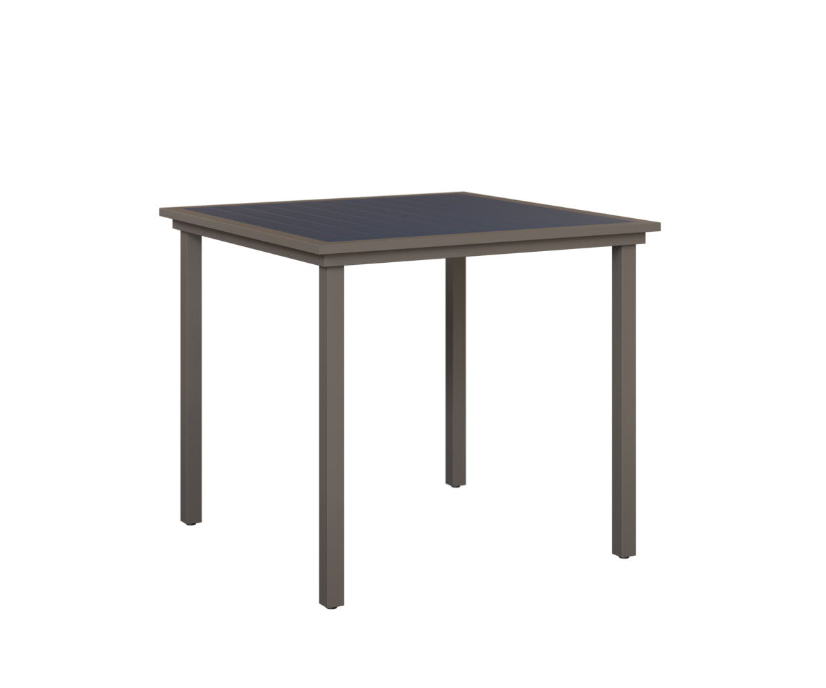 Vida 44" Square Poly Bar Table