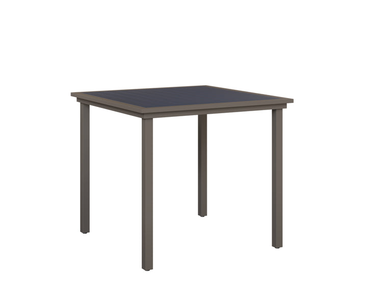 Vida 44" Square Poly Bar Table