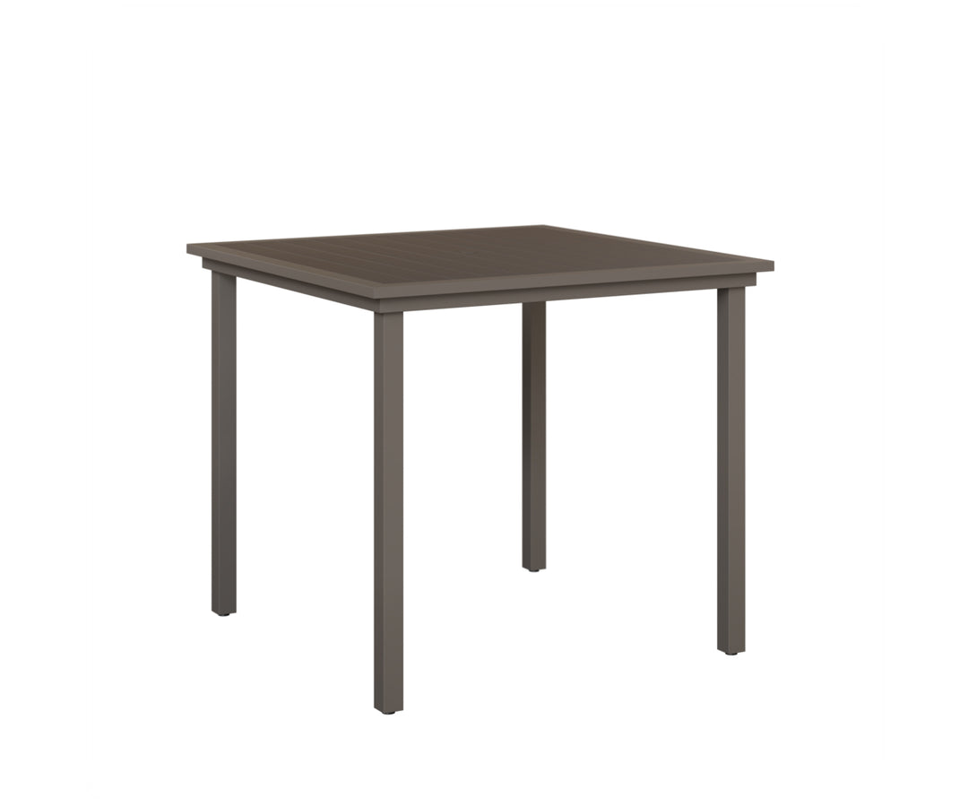 Vida 44" Square Poly Bar Table