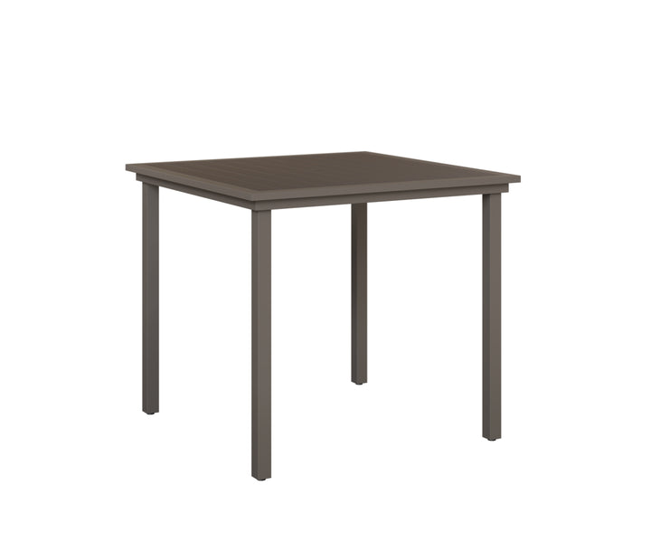 Vida 44" Square Poly Bar Table