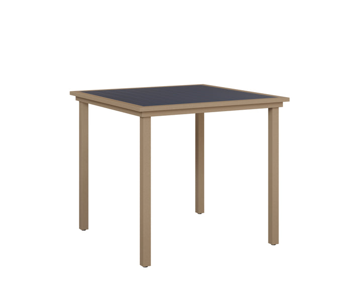 Vida 44" Square Poly Bar Table
