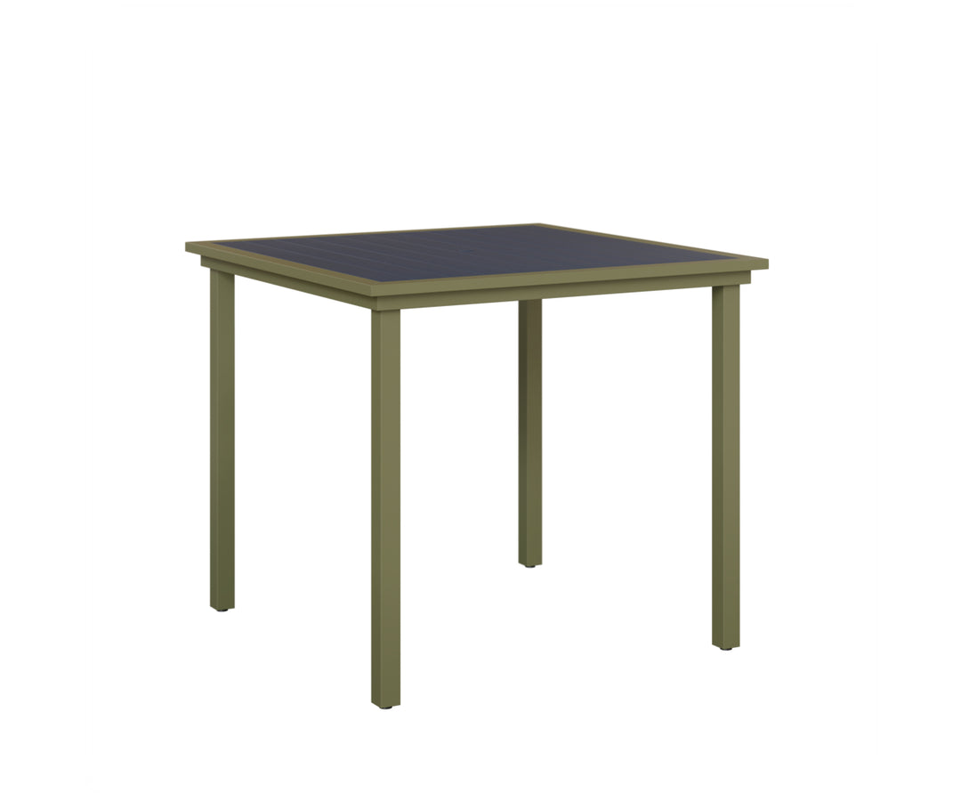 Vida 44" Square Poly Bar Table