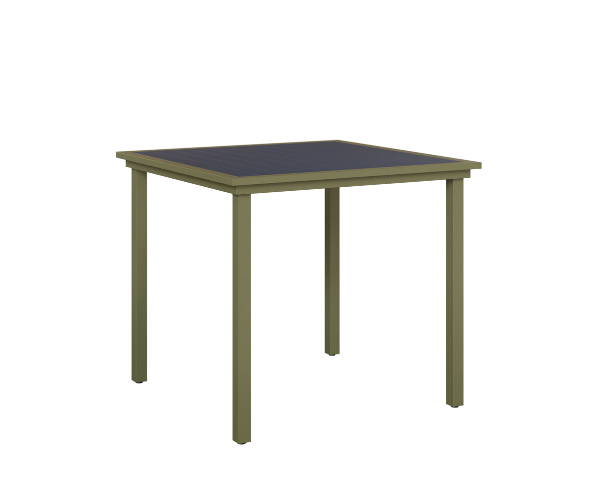 Vida 44" Square Poly Bar Table