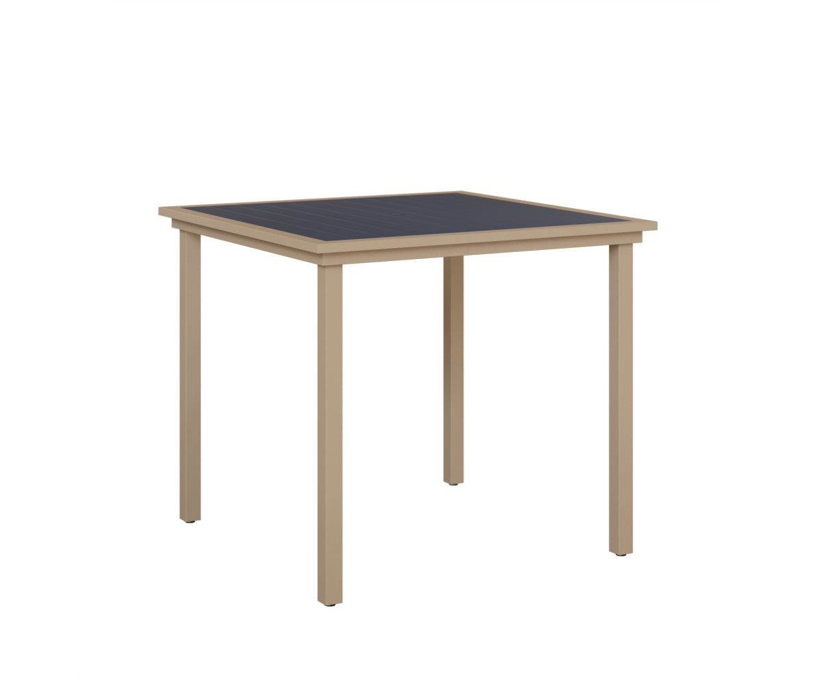 Vida 44" Square Poly Bar Table