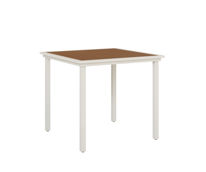 Vida 44" Square Poly Bar Table