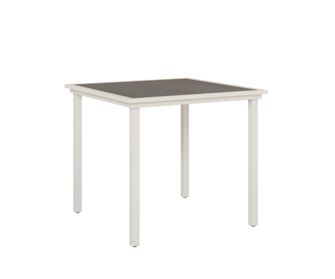 Vida 44" Square Poly Bar Table