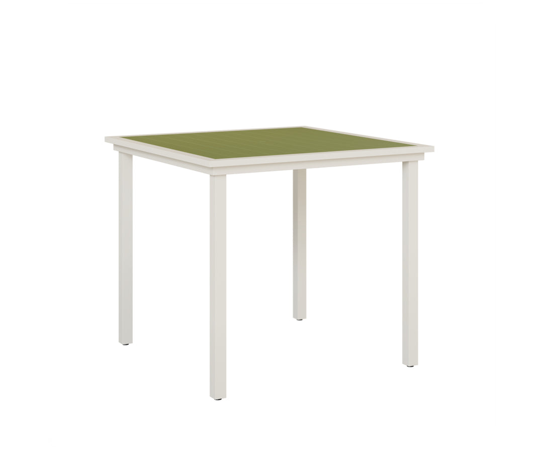 Vida 44" Square Poly Bar Table