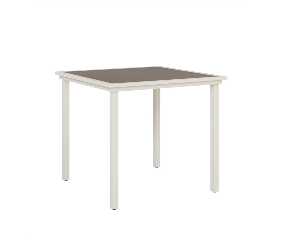 Vida 44" Square Poly Bar Table