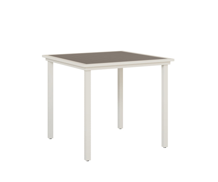 Vida 44" Square Poly Bar Table