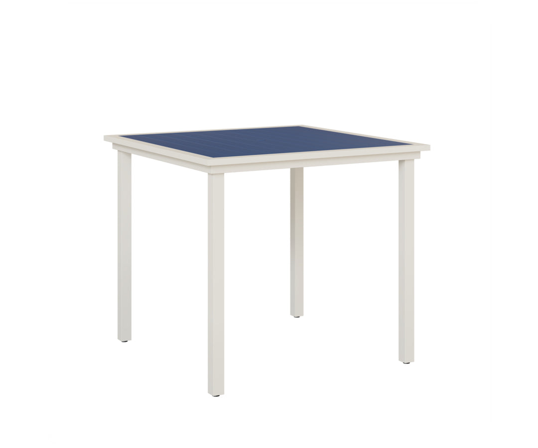 Vida 44" Square Poly Bar Table
