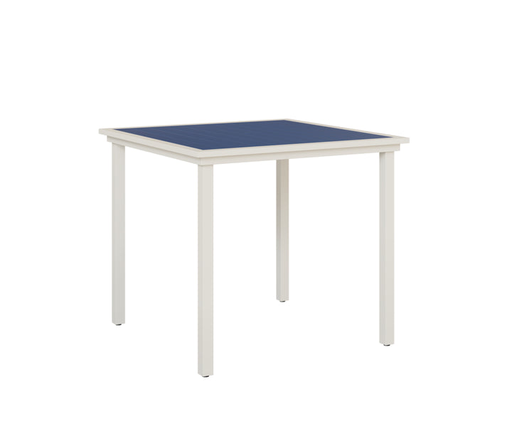 Vida 44" Square Poly Bar Table