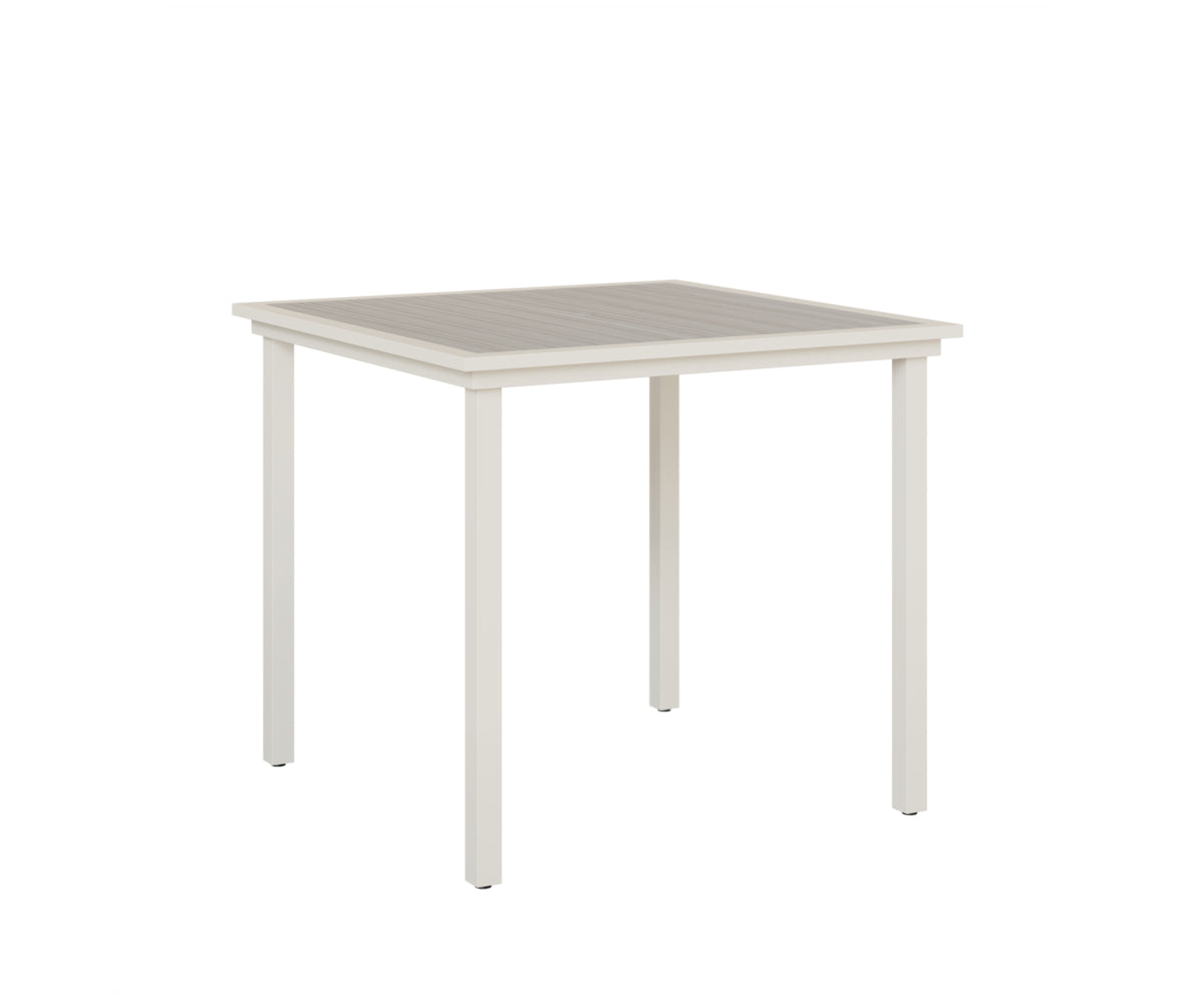 Vida 44" Square Poly Bar Table