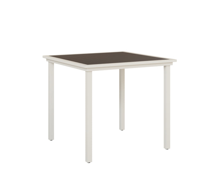 Vida 44" Square Poly Bar Table