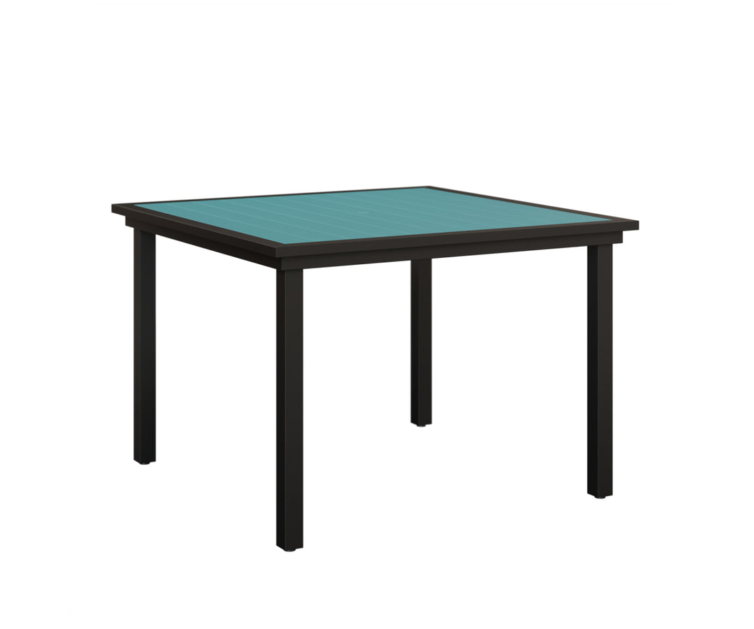 Vida 44" Square Poly Dining Table
