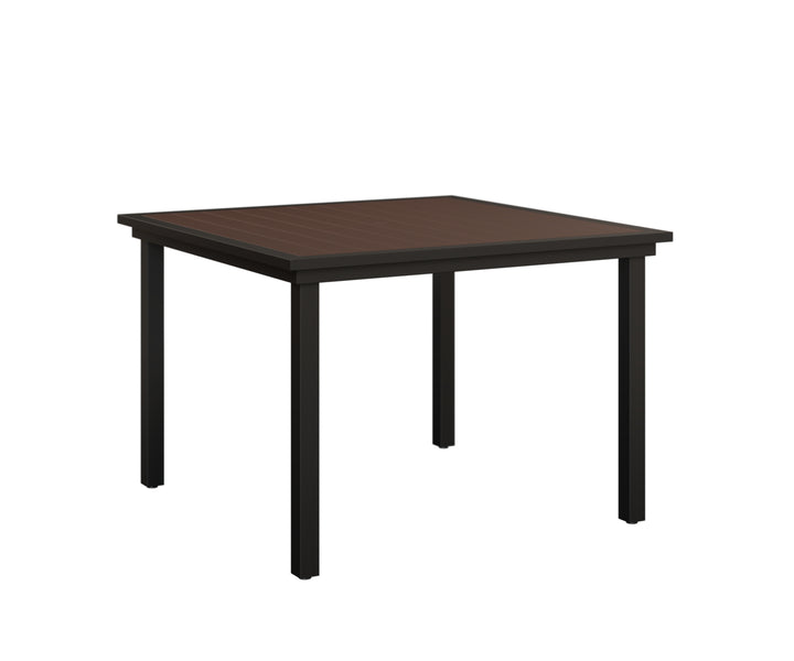 Vida 44" Square Poly Dining Table