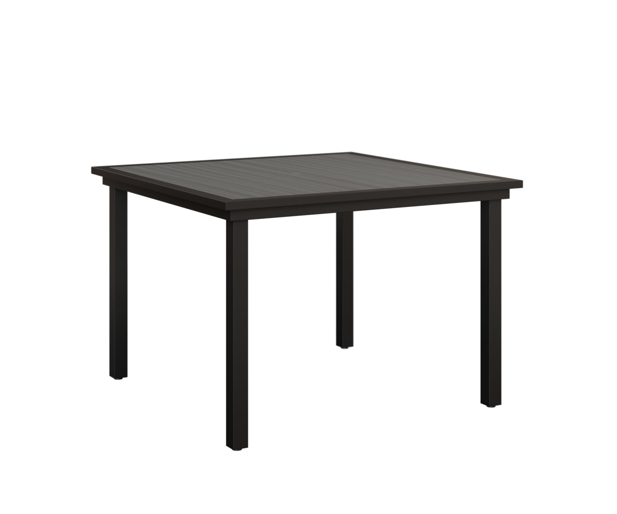Vida 44" Square Poly Dining Table