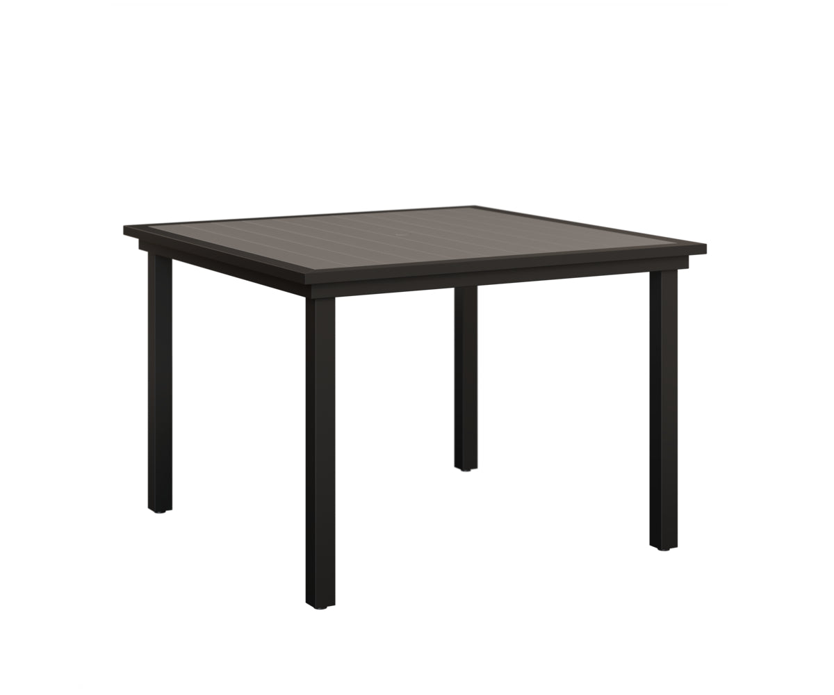 Vida 44" Square Poly Dining Table