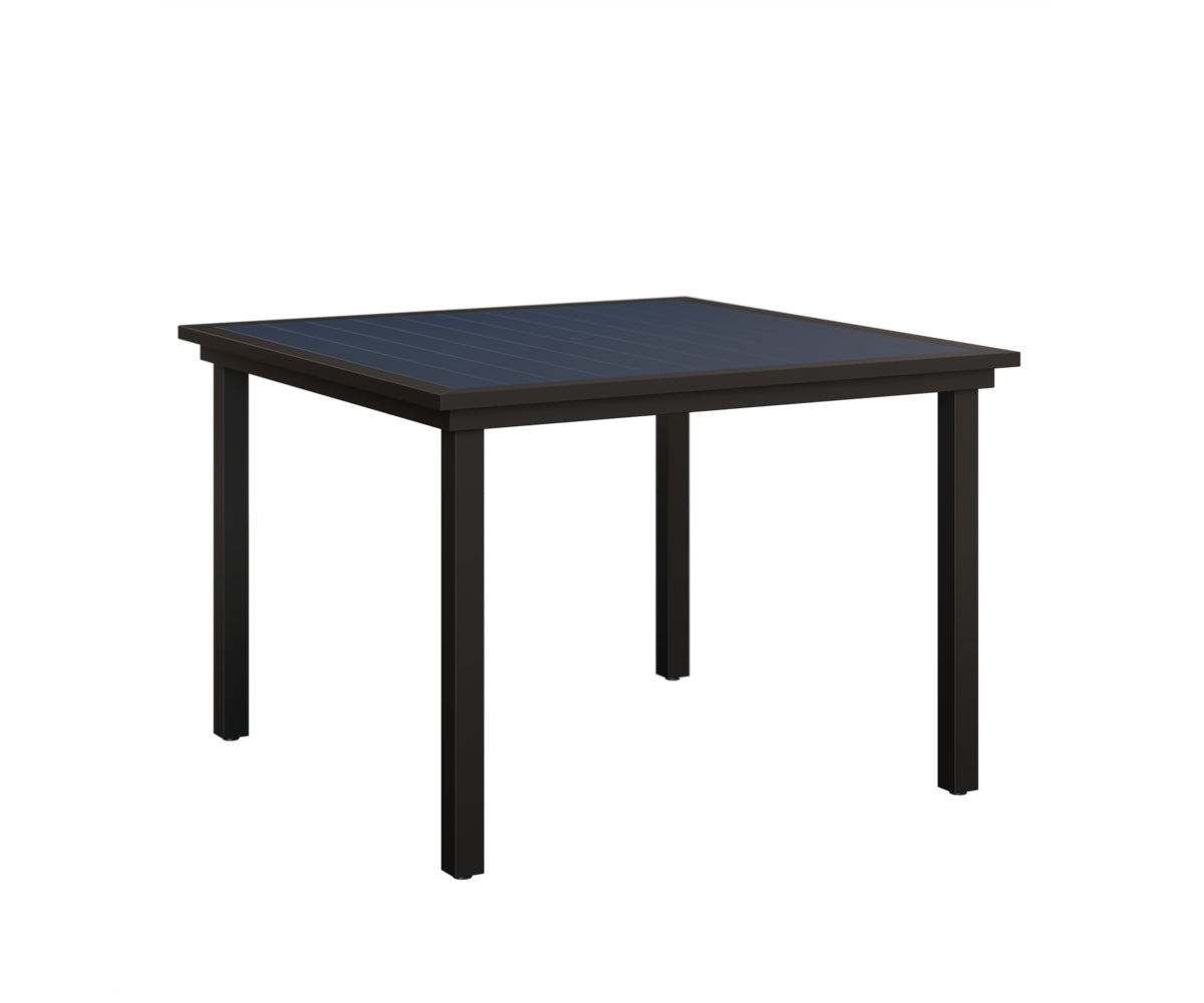 Vida 44" Square Poly Dining Table