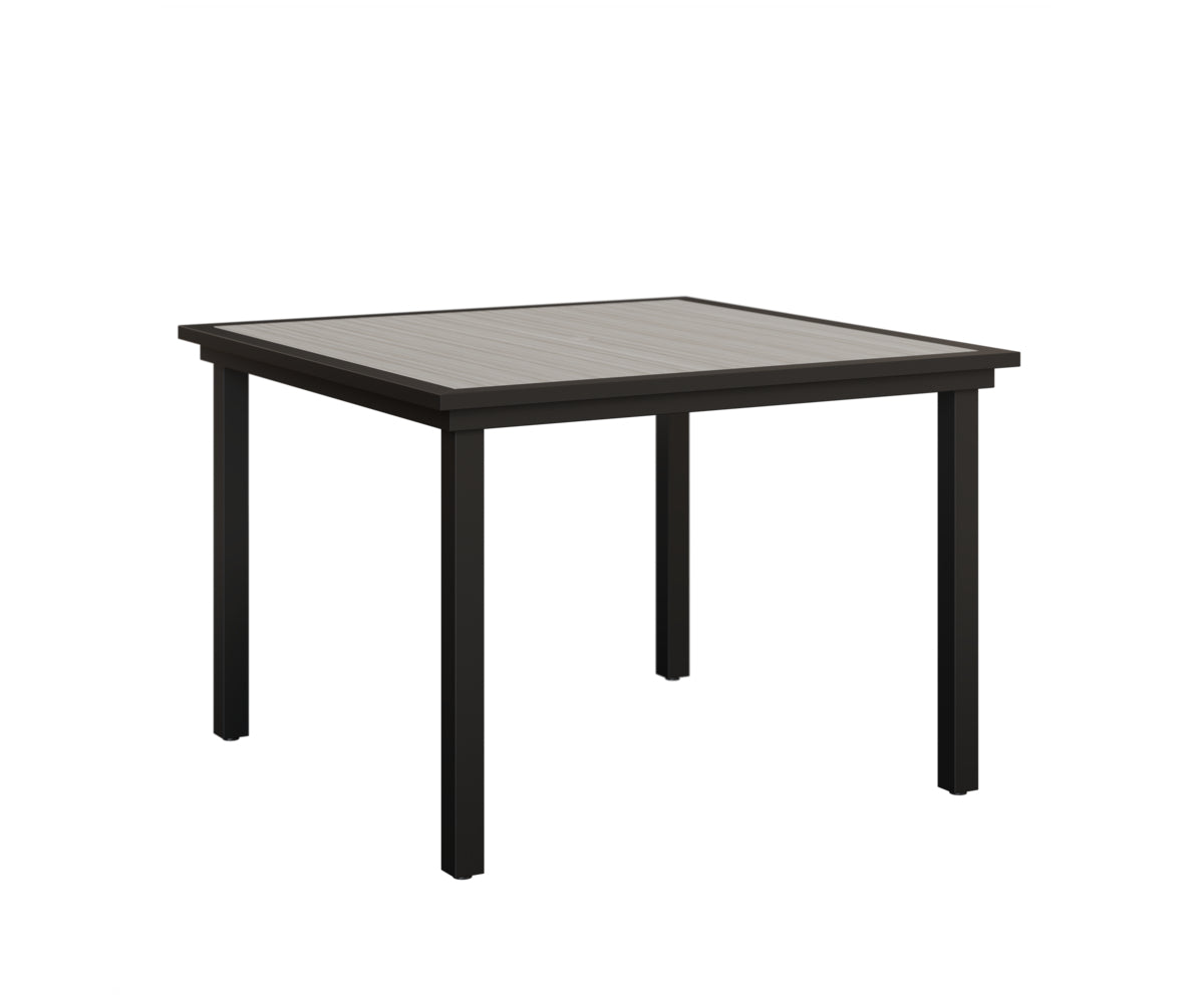 Vida 44" Square Poly Dining Table