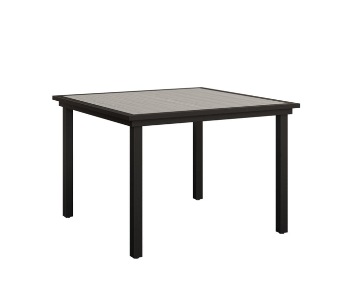 Vida 44" Square Poly Dining Table