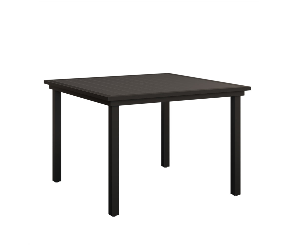 Vida 44" Square Poly Dining Table