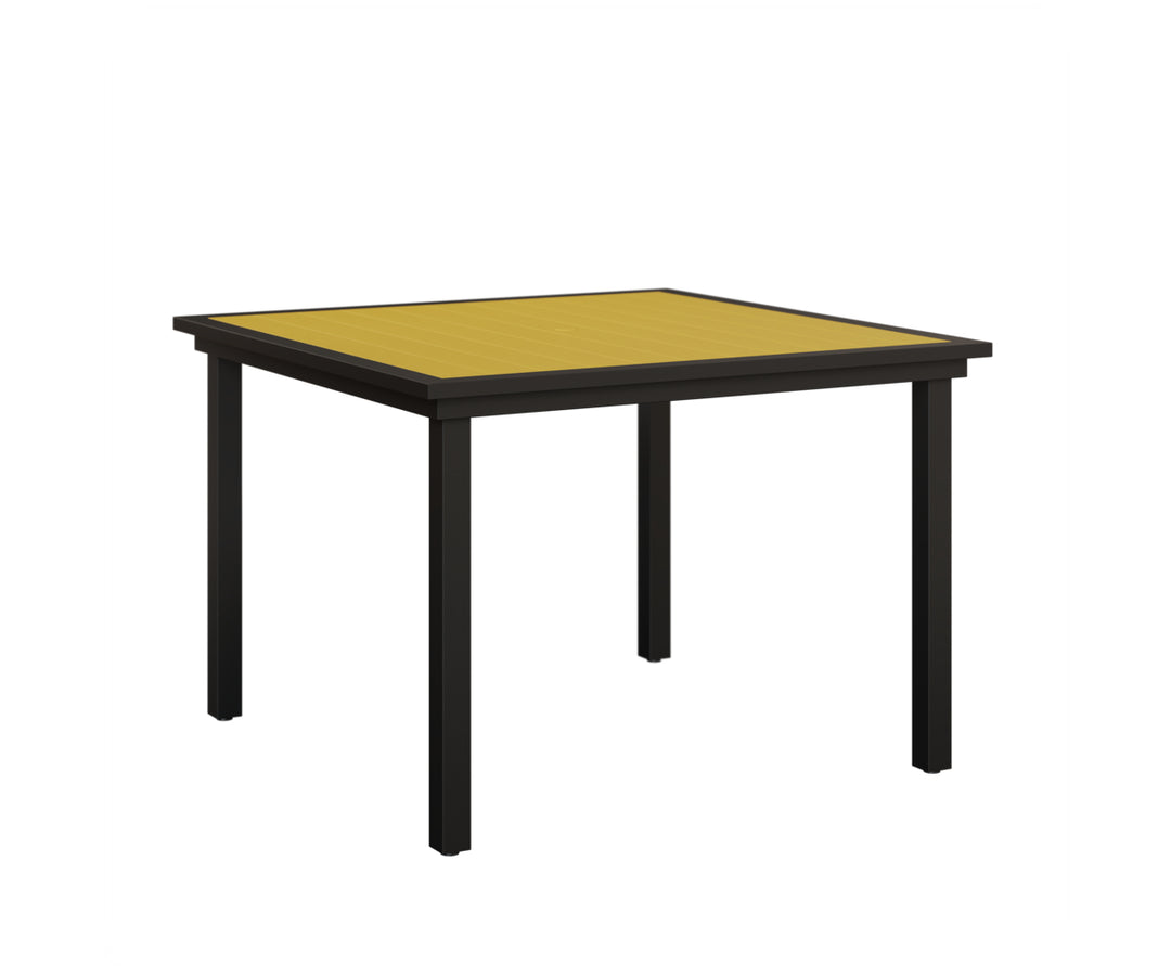 Vida 44" Square Poly Dining Table