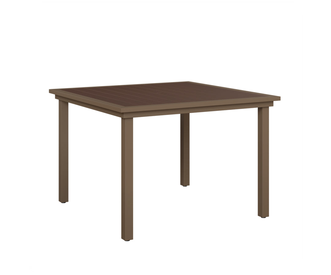 Vida 44" Square Poly Dining Table