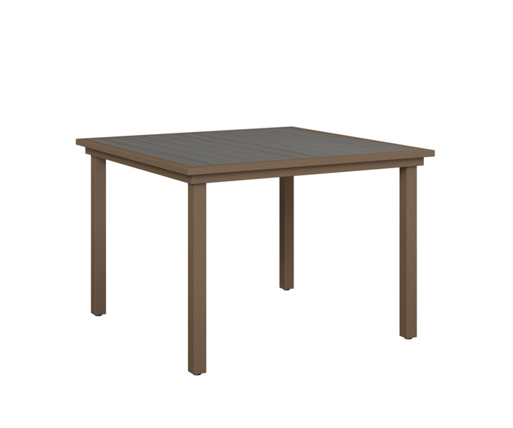 Vida 44" Square Poly Dining Table