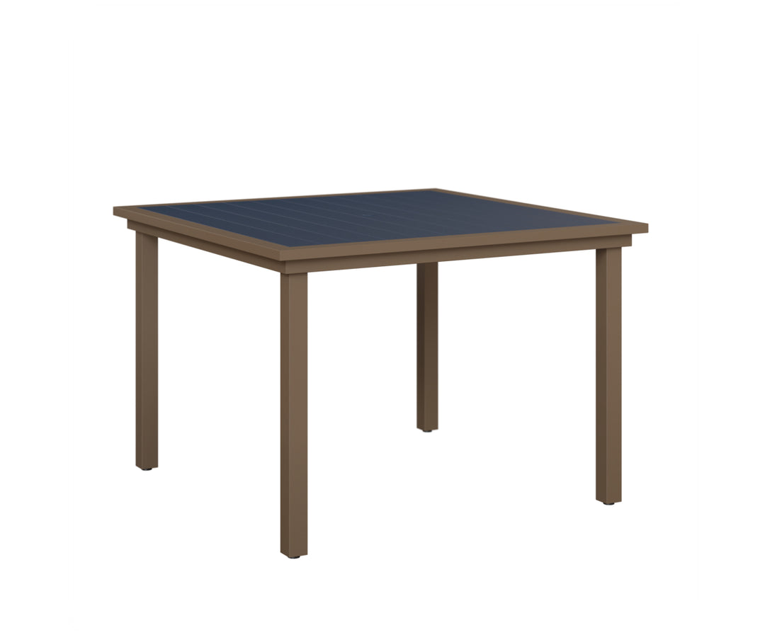 Vida 44" Square Poly Dining Table