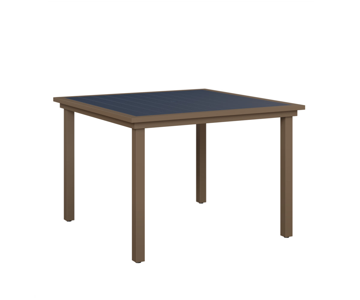 Vida 44" Square Poly Dining Table