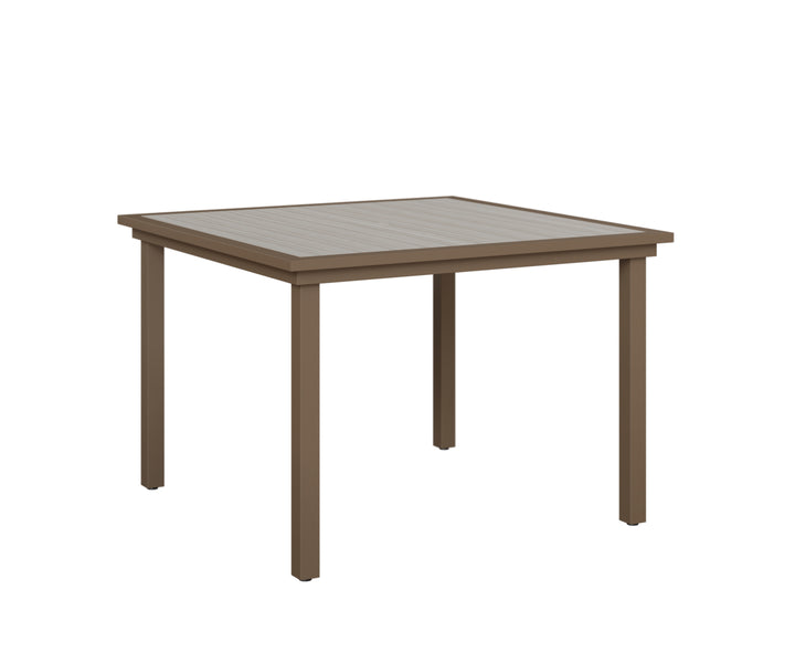 Vida 44" Square Poly Dining Table