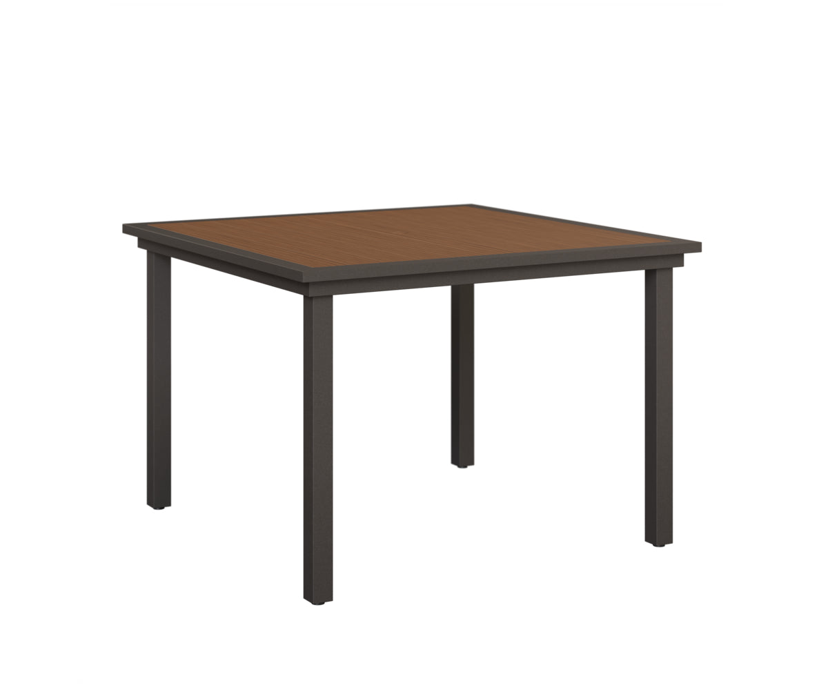 Vida 44" Square Poly Dining Table