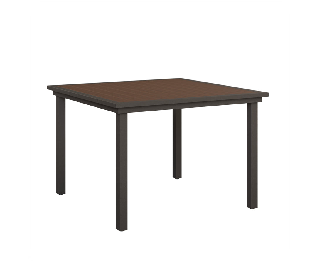 Vida 44" Square Poly Dining Table