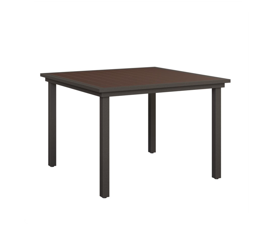 Vida 44" Square Poly Dining Table