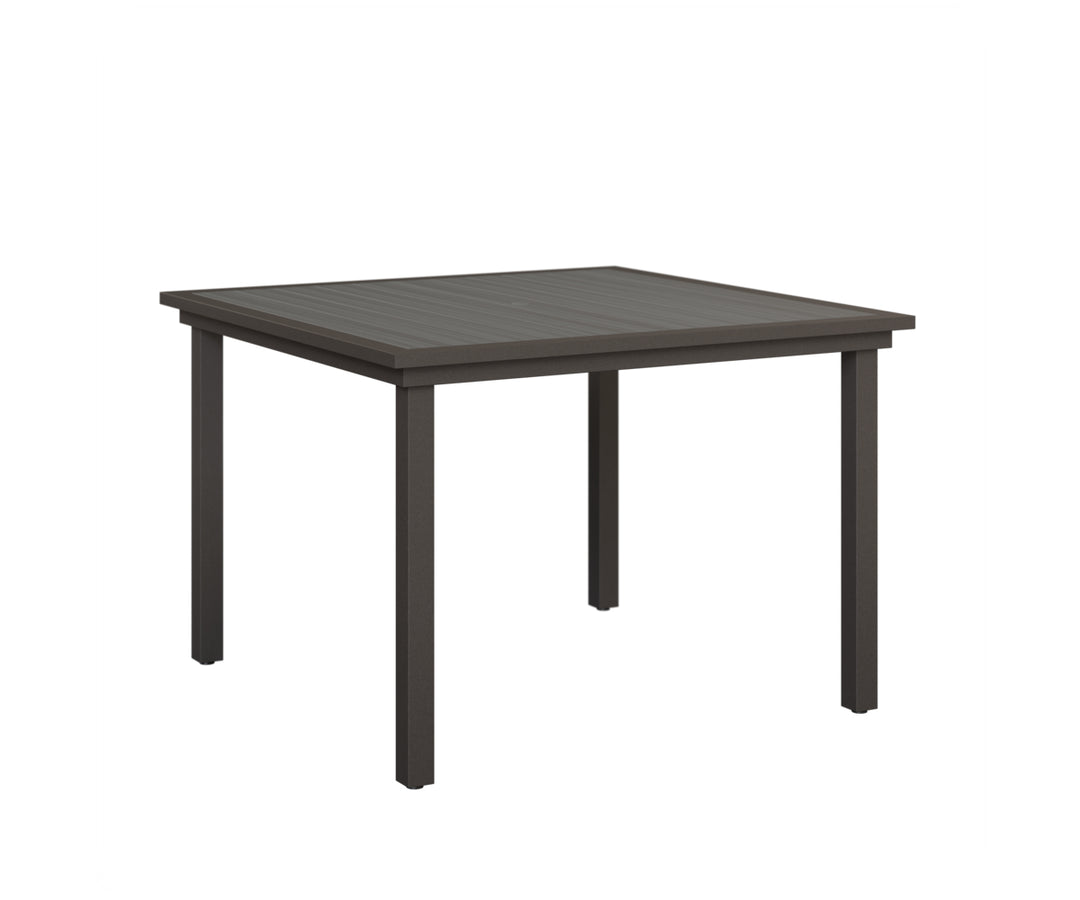 Vida 44" Square Poly Dining Table