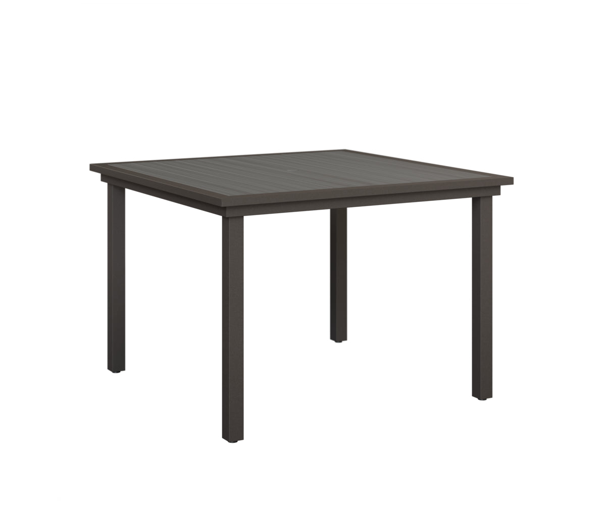 Vida 44" Square Poly Dining Table