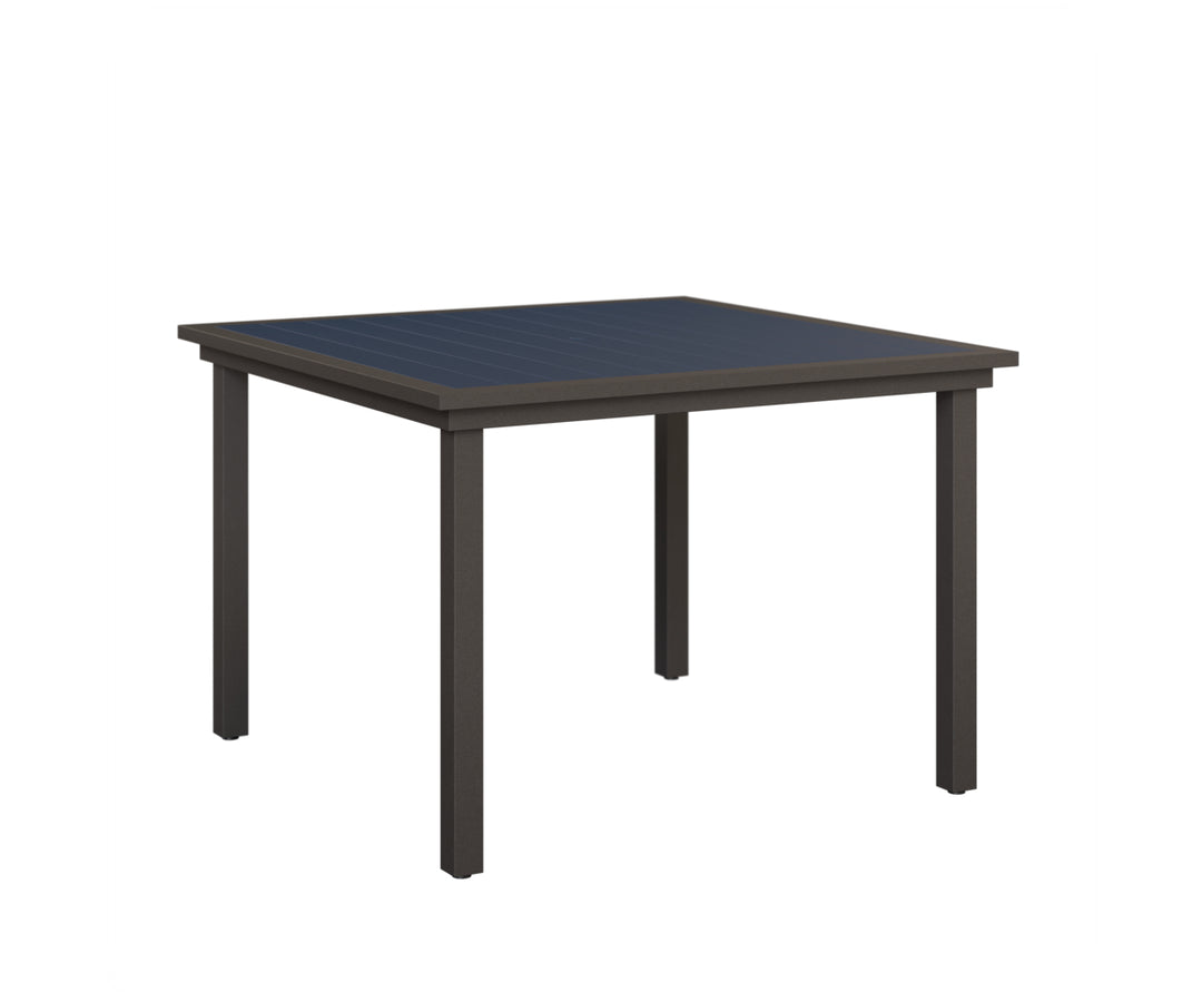 Vida 44" Square Poly Dining Table