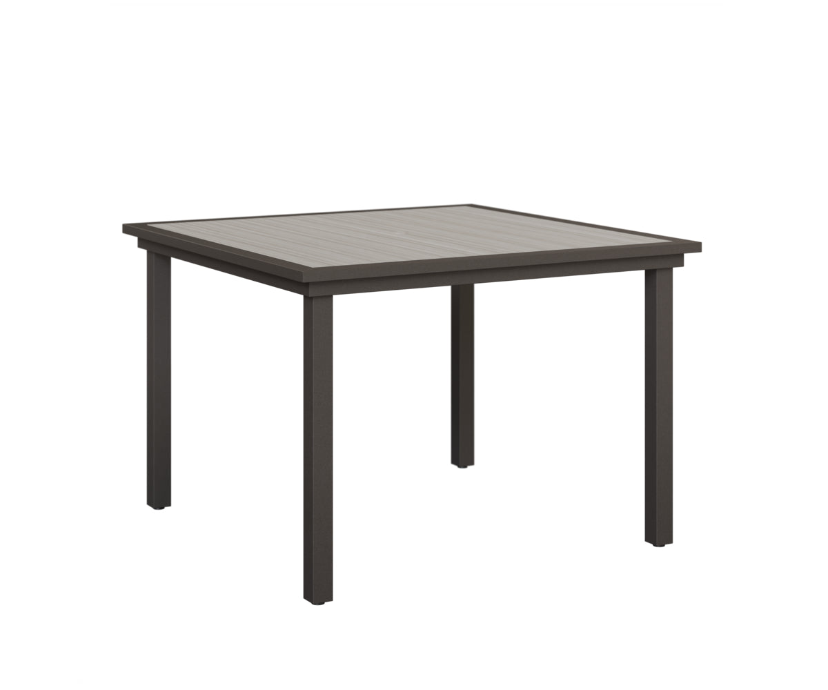 Vida 44" Square Poly Dining Table